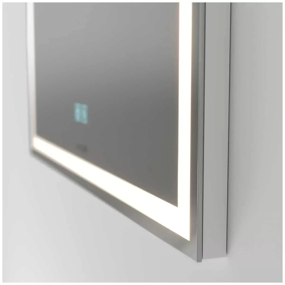 Artika Aurea Integrated LED Anti-fog Plug In Bathroom Wall Mirror 80X60CM