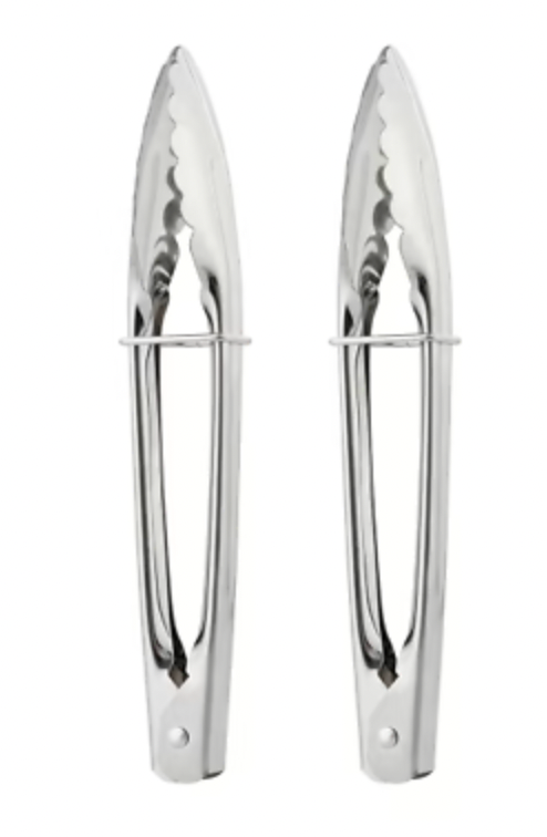 Set of 2 Mini Stainless Steel Multifunctional Kitchen Tong
