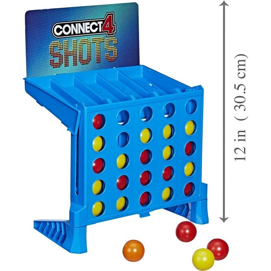 Connect 4 Shots Bounce em in 4 The Win 2+ Players Kids Board Games And Toy NEW