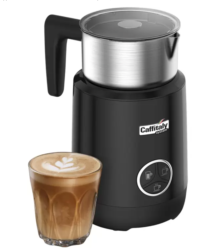 Caffitaly Electric Milk Frother All Coffee Nespresso Automatic Induction Heat 