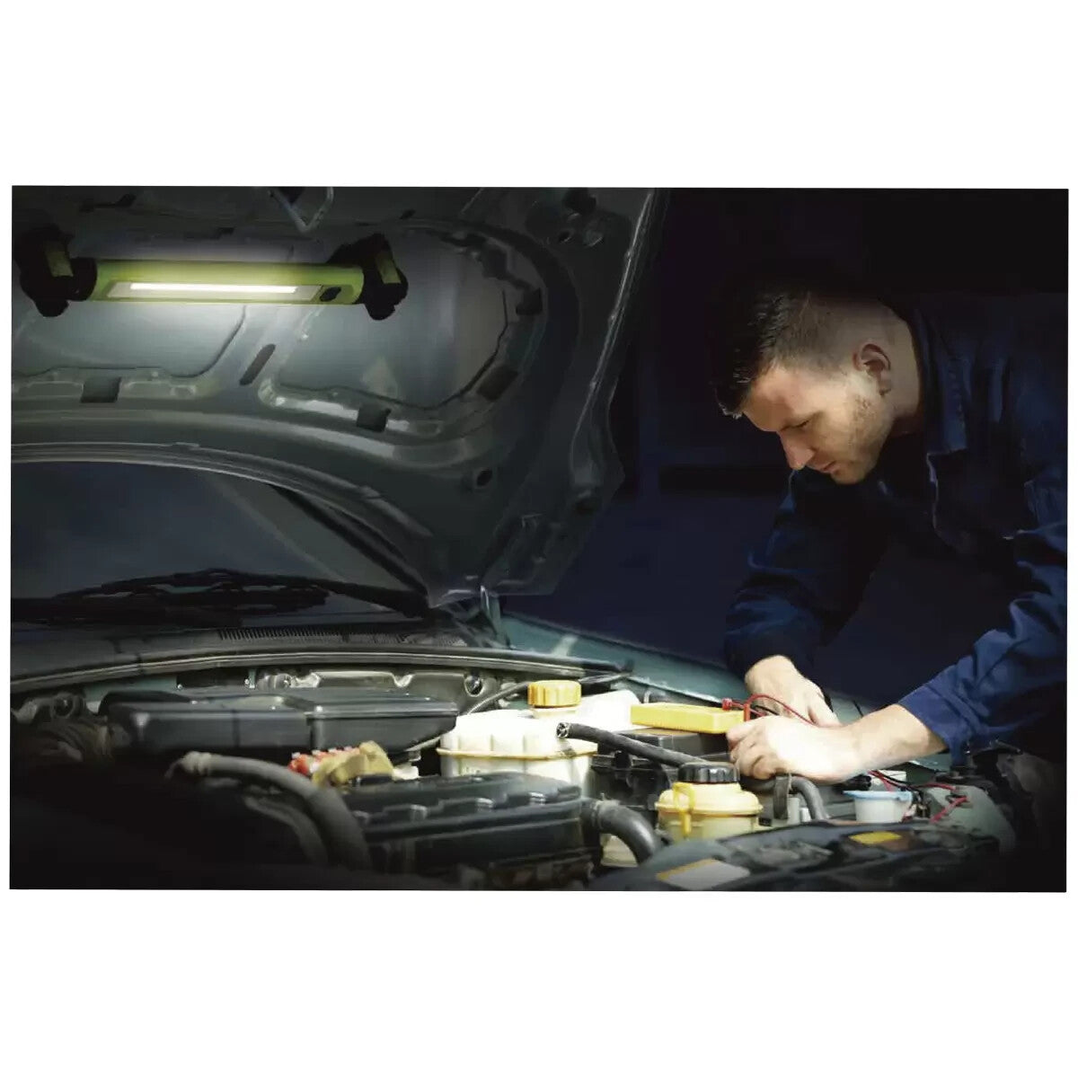 Luceco 10W LED Rechargeable Inspection Light 1000 Lumens Multi Position Car Work