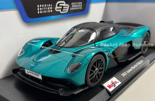Maisto 2021 Aston Martin Valkyrie 1:18  Green Die Cast Model Car