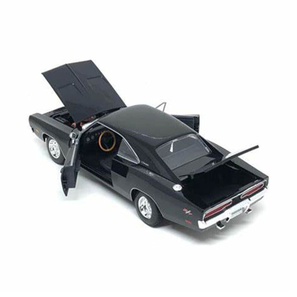 Maisto 1969 Dodge Charger R/T Black 1:18 Diecast Model Car Toy Fast & Furious