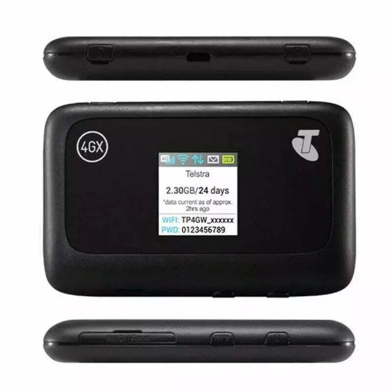 Telstra Pre-Paid 4GX Wi-Fi  Plus (MF910Y ) Mobile Hotspot Pocket WiFi Device