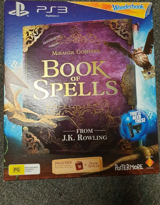 PS3 Book of Spells Game Only Brand New (requires ps move & camera)