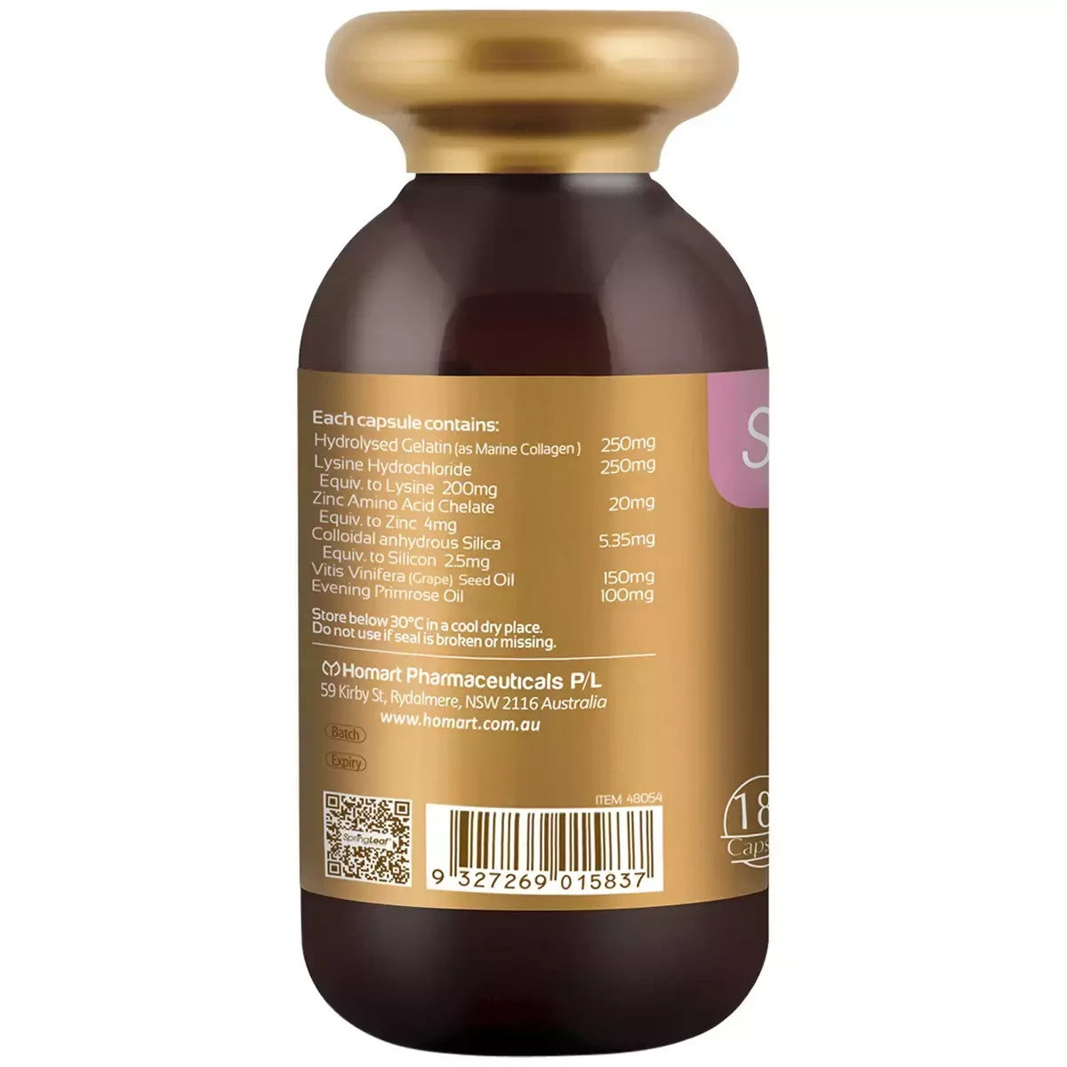 Spring Leaf Inner Beauty Collagen 6 in 1 180 Capsules Skin Beauty