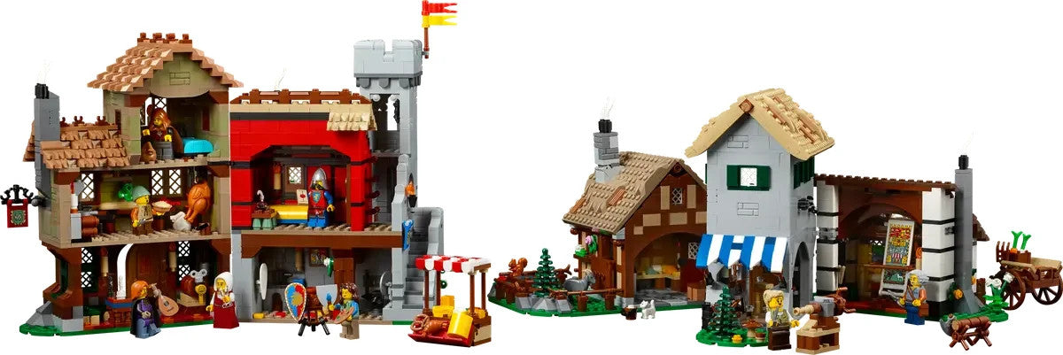 LEGO ICONS 10332 Medieval Town Square New Sealed Box