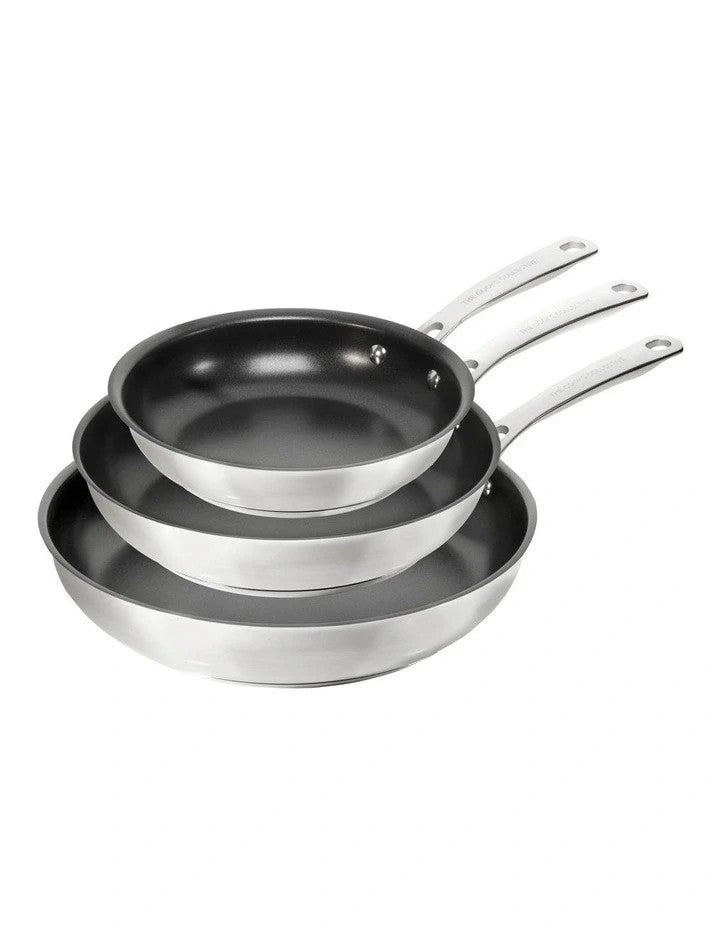 3 Piece Frypan Set 20cm, 24cm & 28cm Cooks Collective