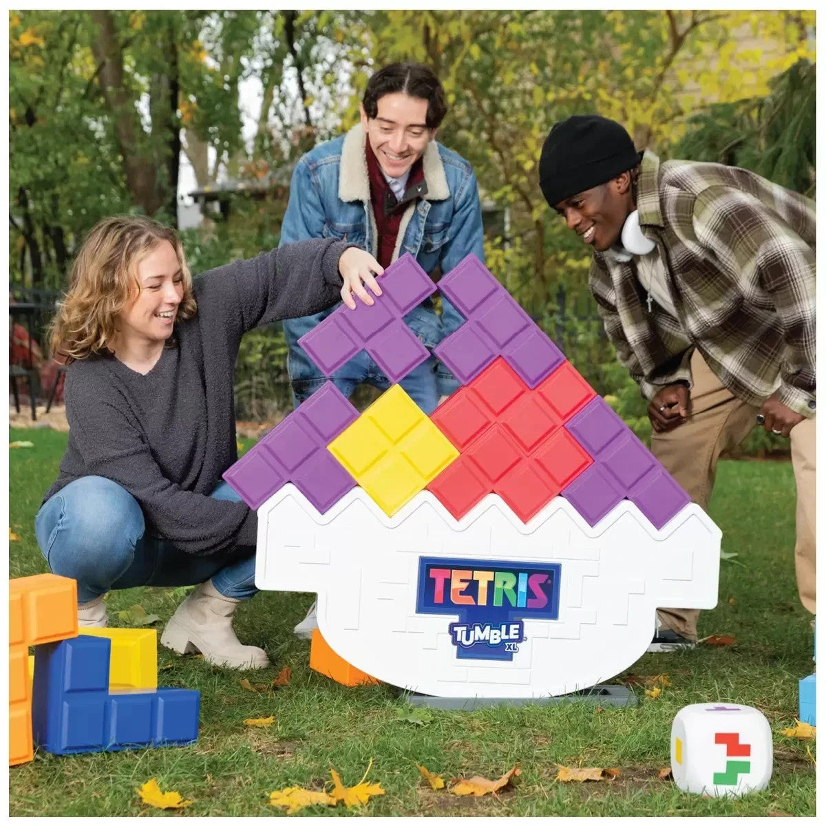 Tetris Tumble XL Indoor & Outdoor Game-NEW-2025-Official Toy of Tetris Gift
