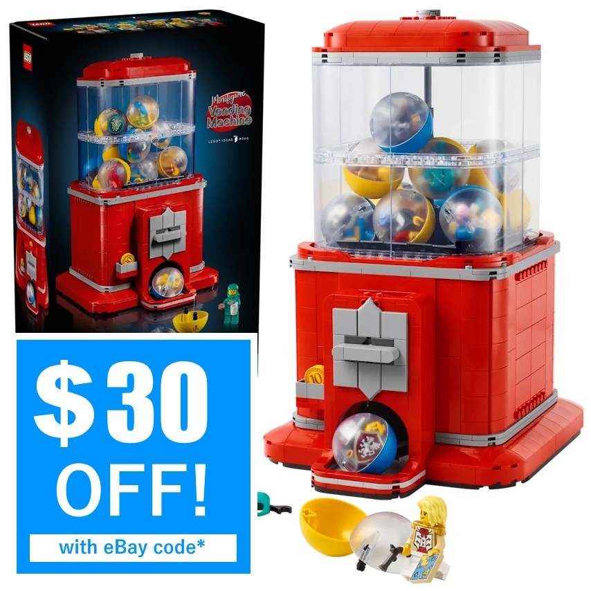 LEGO 21358 Ideas Minifigure Vending Machine Brand New Sealed In Stock