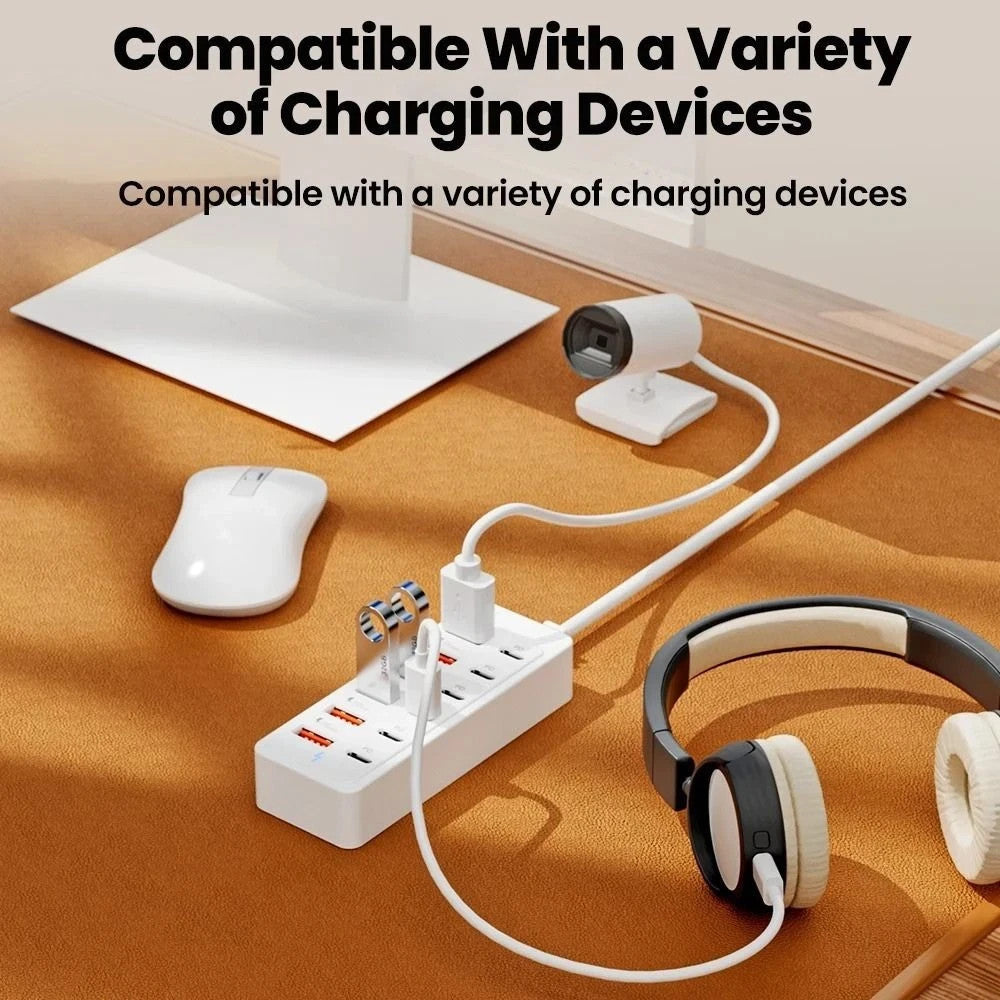 12 in 1 Charging Station Multiple Ports USB Hub NEW USB C A Charger Office