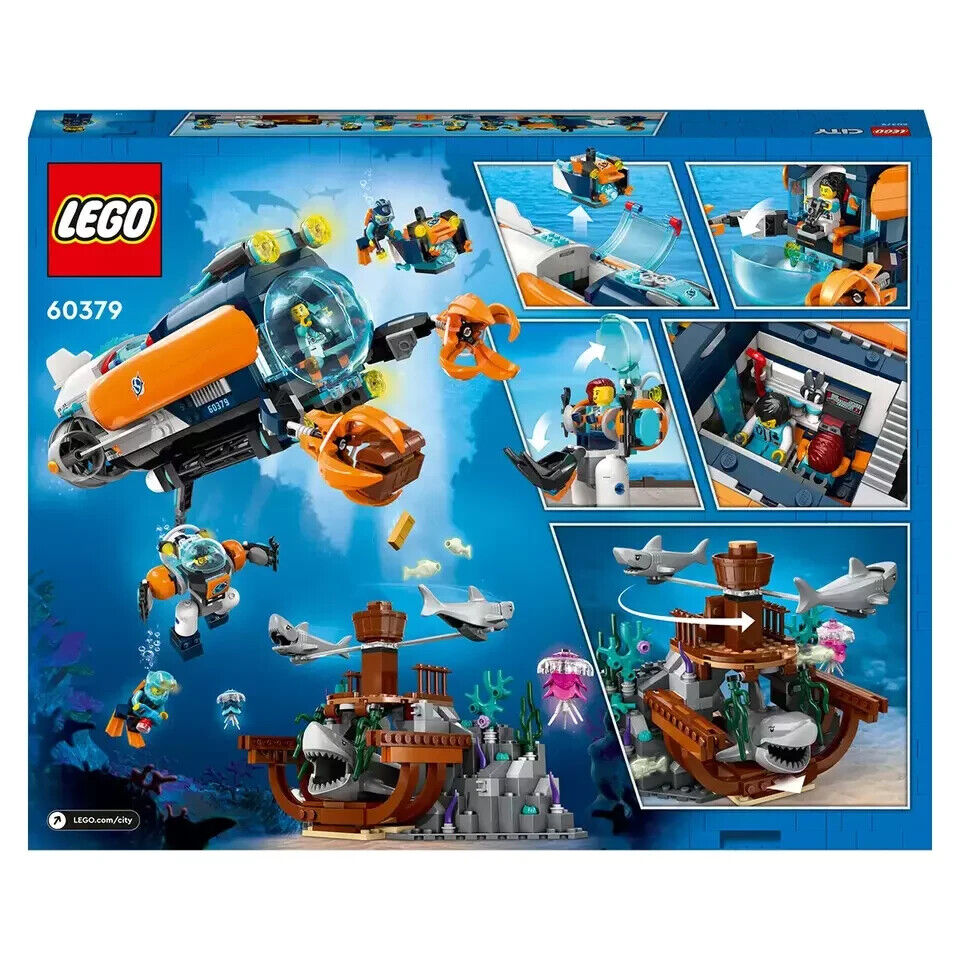 LEGO 60379 City Deep-Sea Explorer Submarine Brand New Sealed