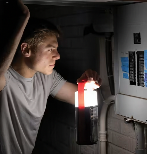 Battery Daddy Lantern - Battery Storage and Ultra-Bright Lantern In One