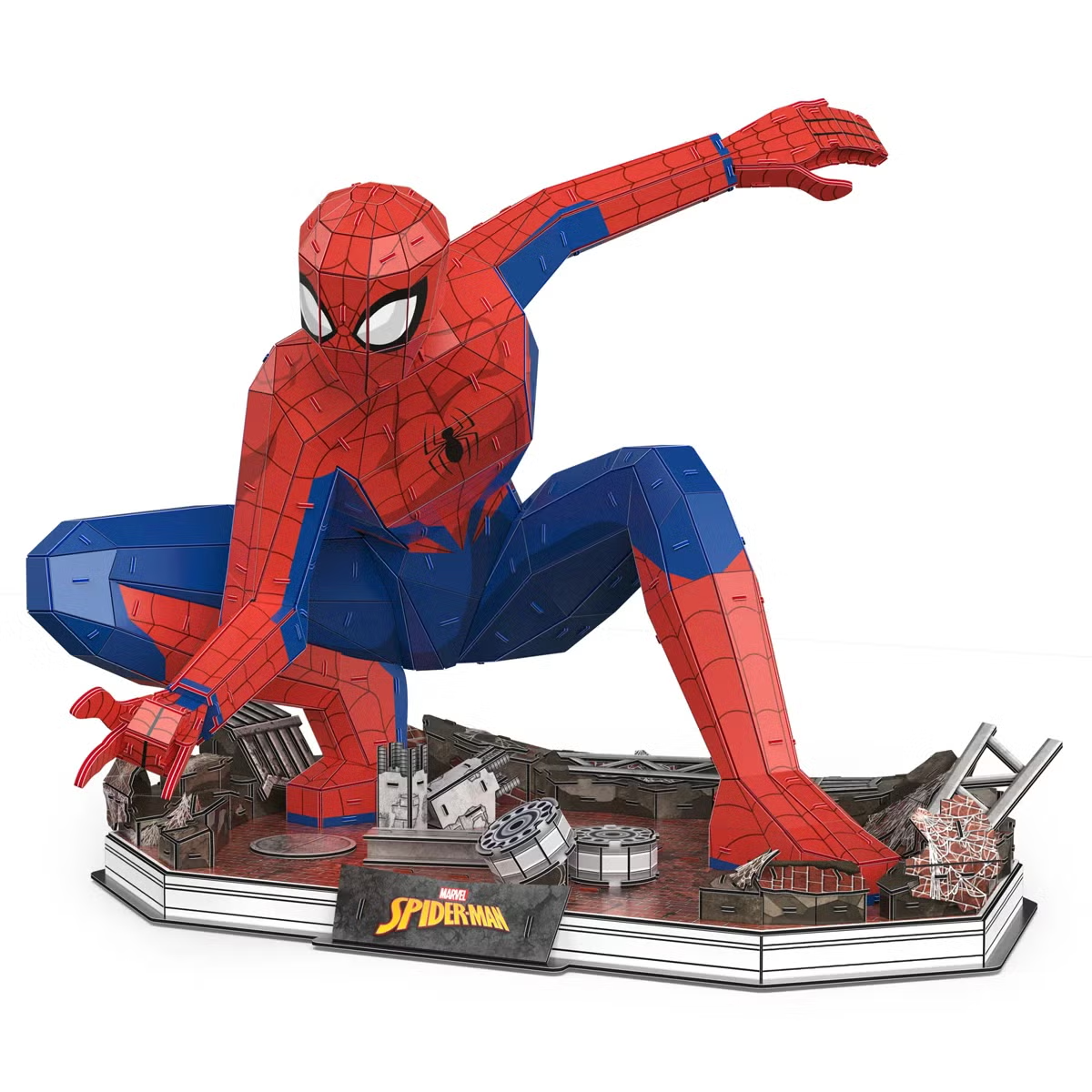 4D Build Spider-Man 3D Puzzle Model Kit Marvel Full Body 313pc 6077957