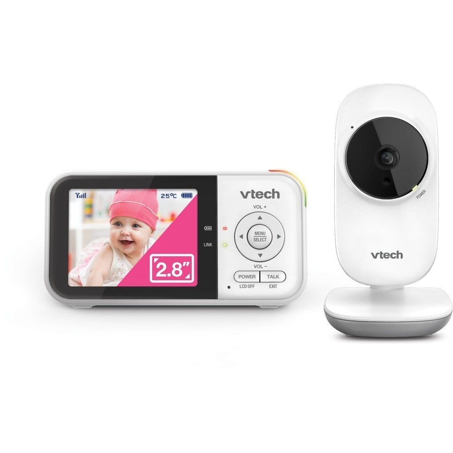 VTech BM2750 2.8" Video color Baby Monitor Zoom Camera night vision rechargeable