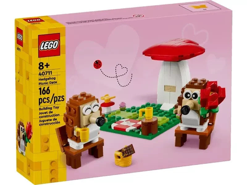 LEGO SEASONAL  | NEW | Hedgehog Picnic Date (40711) Perfect Valentine Gift