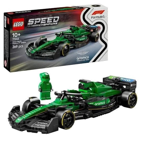 Lego Speed Champions 77245 - Aston Martin Aramco F1 AMR24 Brand New