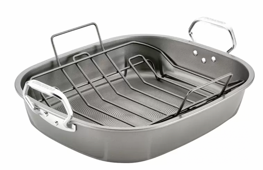 Circulon Oval Roaster With Rack 45cm x 38cm