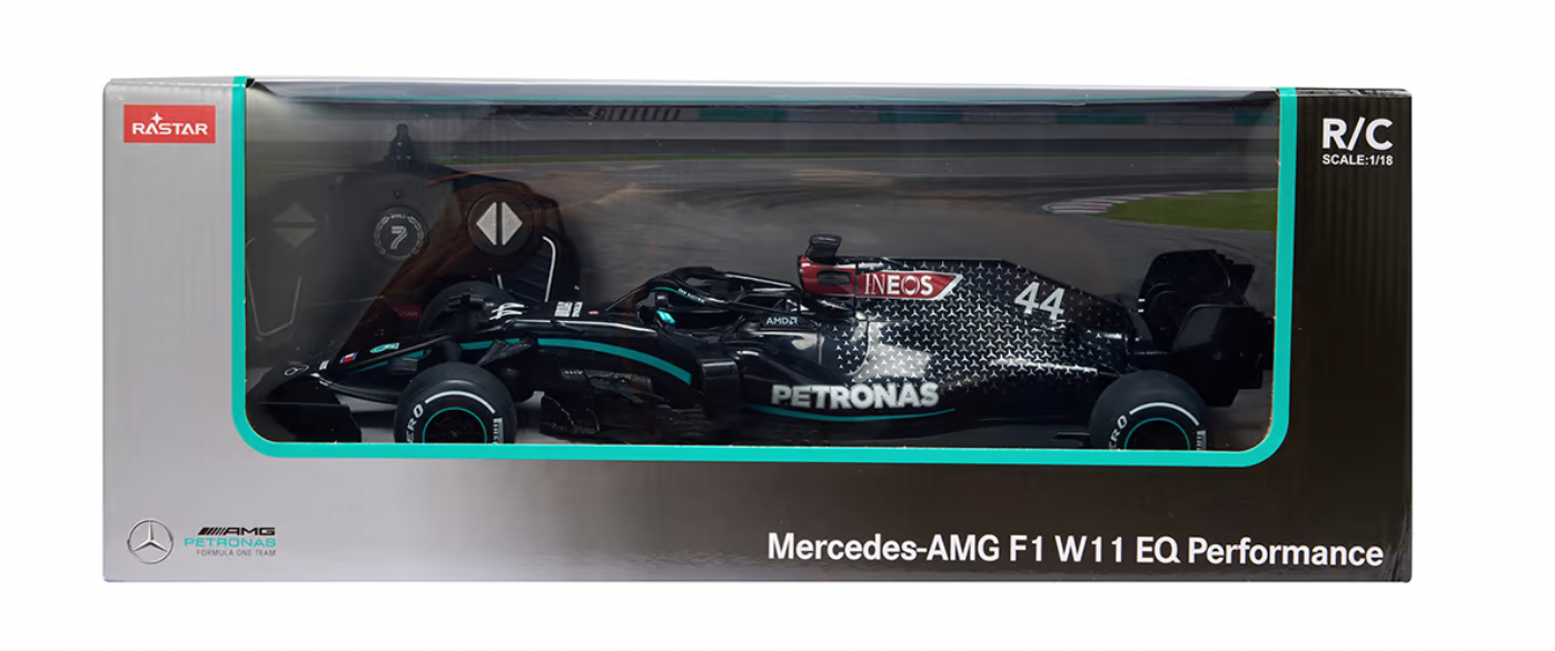 Rastar R/C 1:18 Mercedes-AMG F1 W11 EQ Performance Car Remote Control