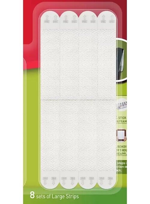 3M Command Picture Hanging Strips Damage Free Frame Wall  Adhesive Strip