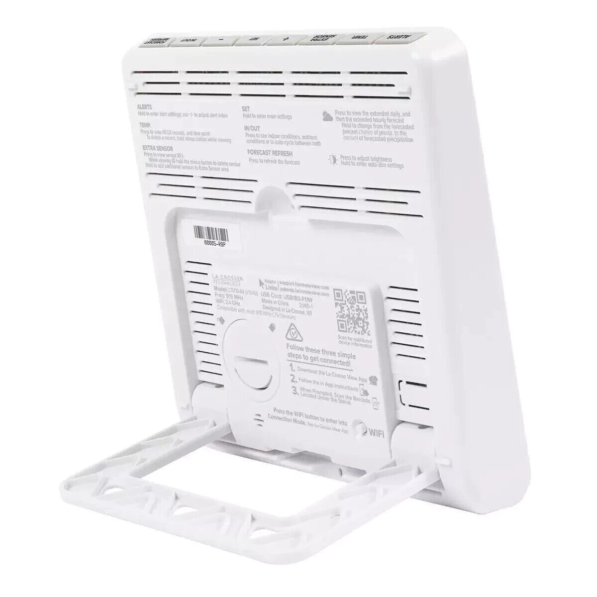 La Crosse Smart Wi-Fi Colour Weather Forecast Station Android iPhone App new