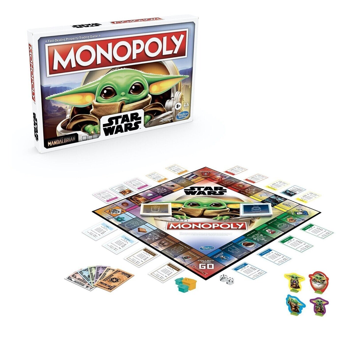 Star Wars Monopoly The Child - Star Wars the Mandalorian Monopoly set baby Yoda