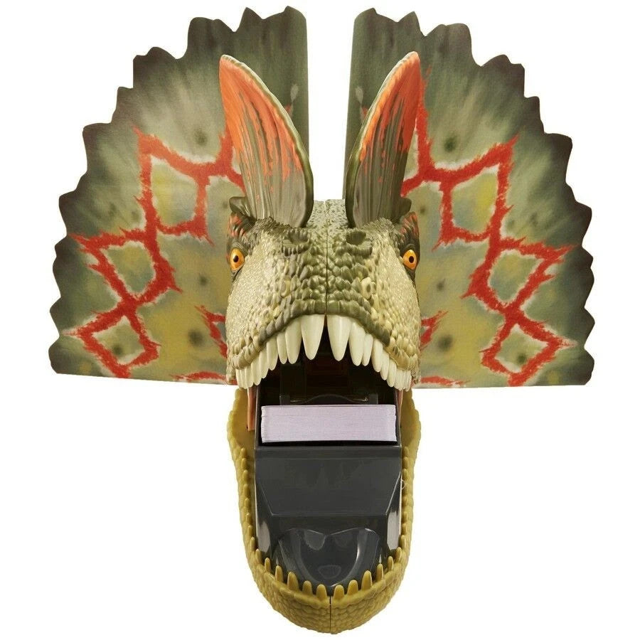 Mattel UNO Attack Jurassic World Dominion Card Game with Dinosaur Card Launcher