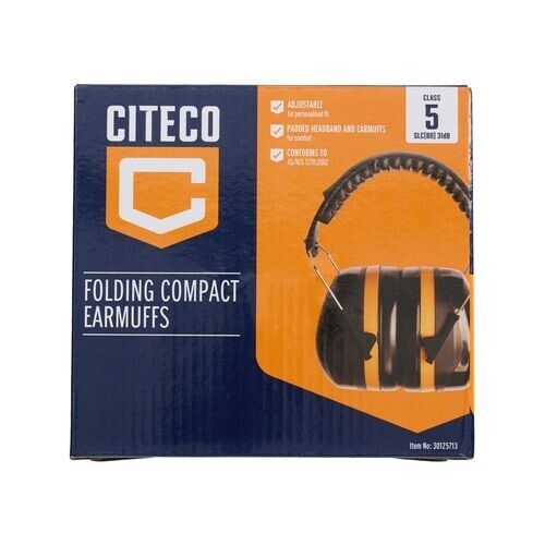 CITECO Earmuffs Noise Reduction CLASS 5 31dB Safety Ear Muffs Hearing Protection