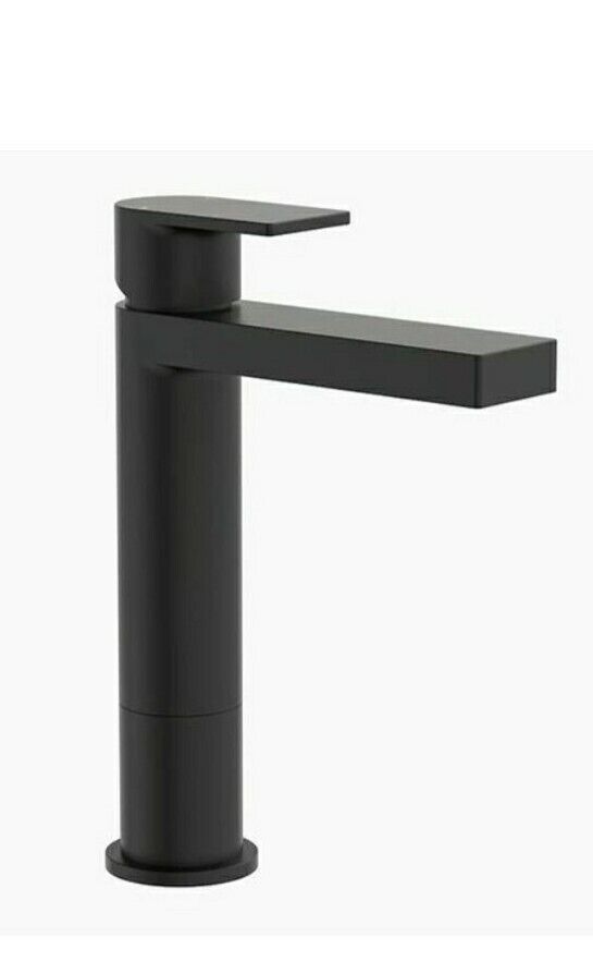 Clark WELS Round Square Tower Basin Mixer Matte Black CL10019.B5A Brand New