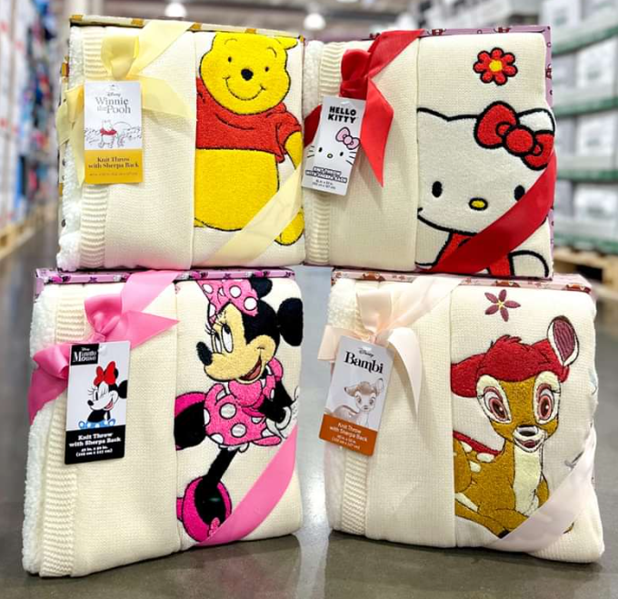 Jay Franco Kids Knit Throw Blanket with Sherpa Back 40 x 50 inch Licensed