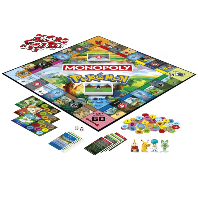 Monopoly Pokémon Edition Board Game Pokemon Pikachu Token
