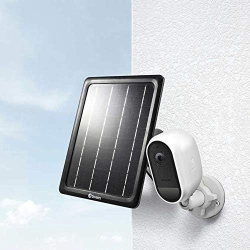 Swann Outdoor Solar Panel with Outdoor Mount Stand for Wire-Free Security Camera