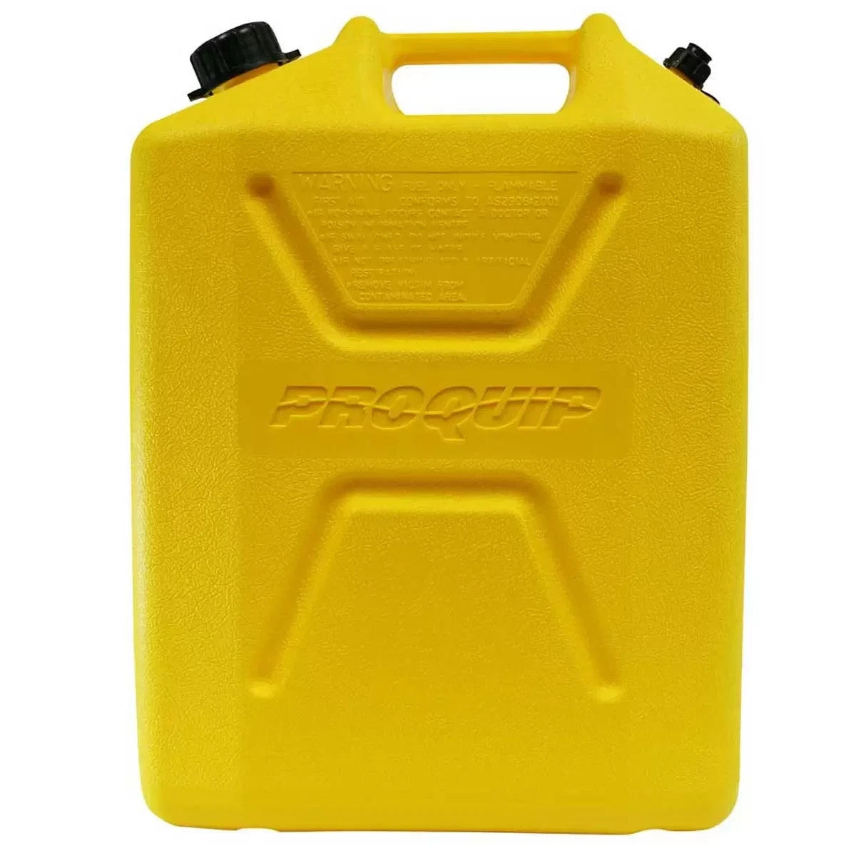 Pro Quip Fast Pour Plastic Fuel Can 20L Diesel Yellow