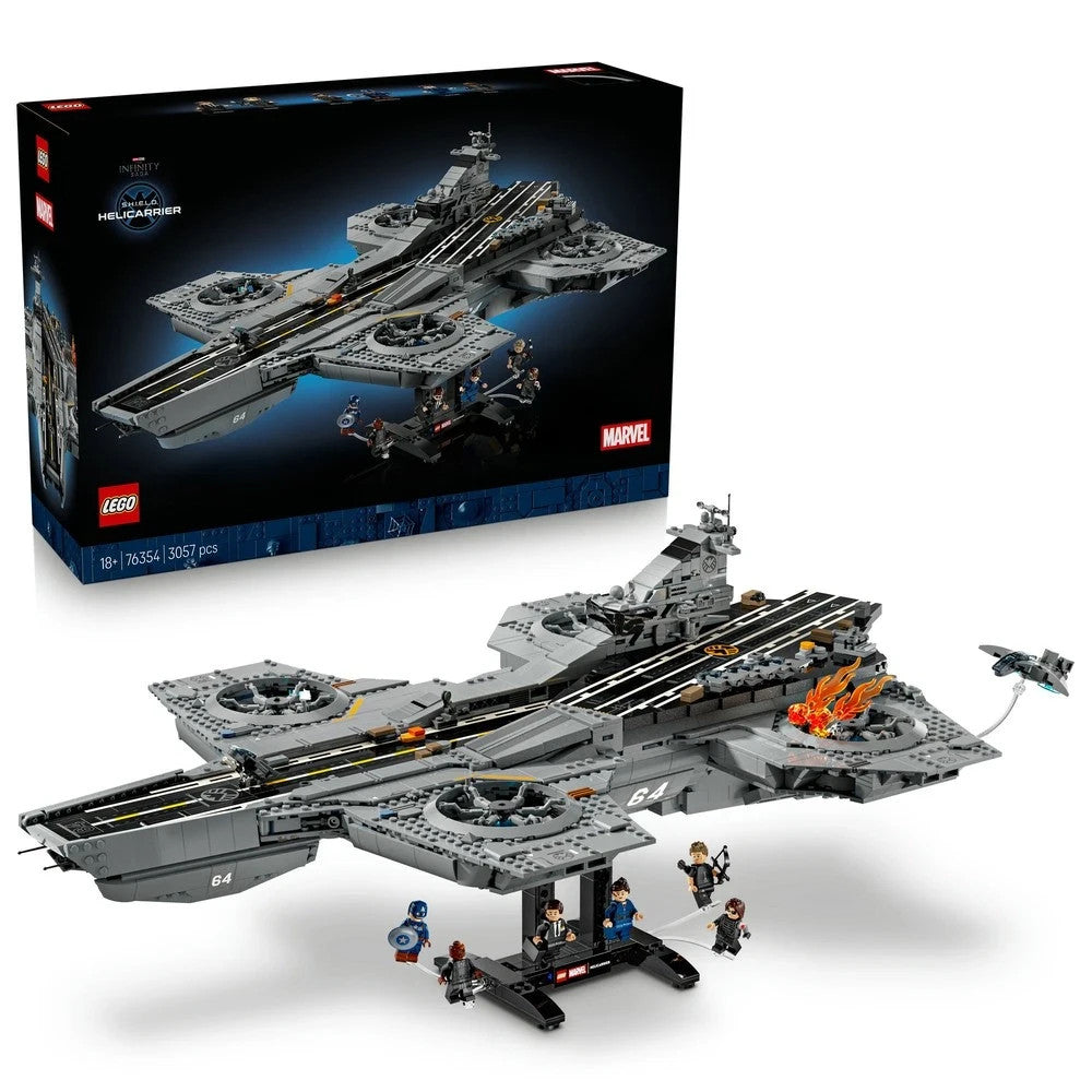 LEGO Super Heroes: Marvel S.H.I.E.L.D. Helicarrier (76354) use eBay code $50 Off