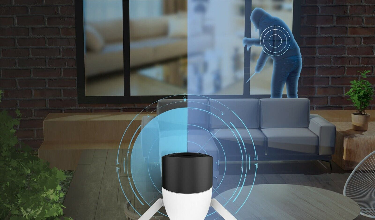 Tenda CT6 3MP Super HD WiFi IP Security Camera Outdoor Night Vision Surveillance