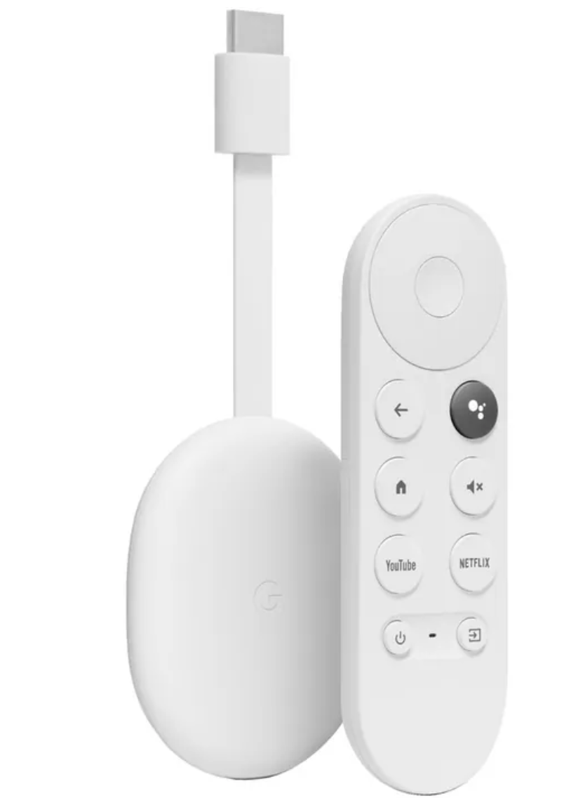 Google Chromecast with Google TV 4K Snow White