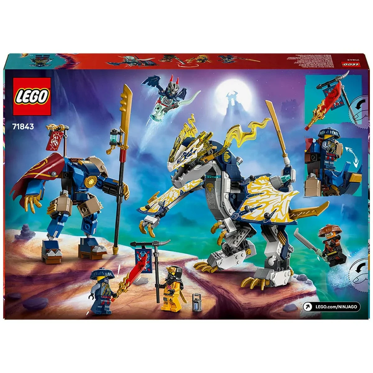 LEGO NINJAGO 71843 Rogue's Mech Dragon Rider