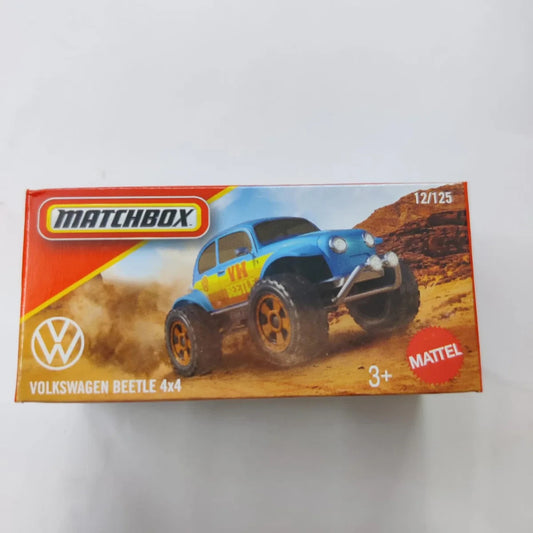 Matchbox 2025. Volkswagen Beetle 4x4. 12/125. Blue. Power Grab.