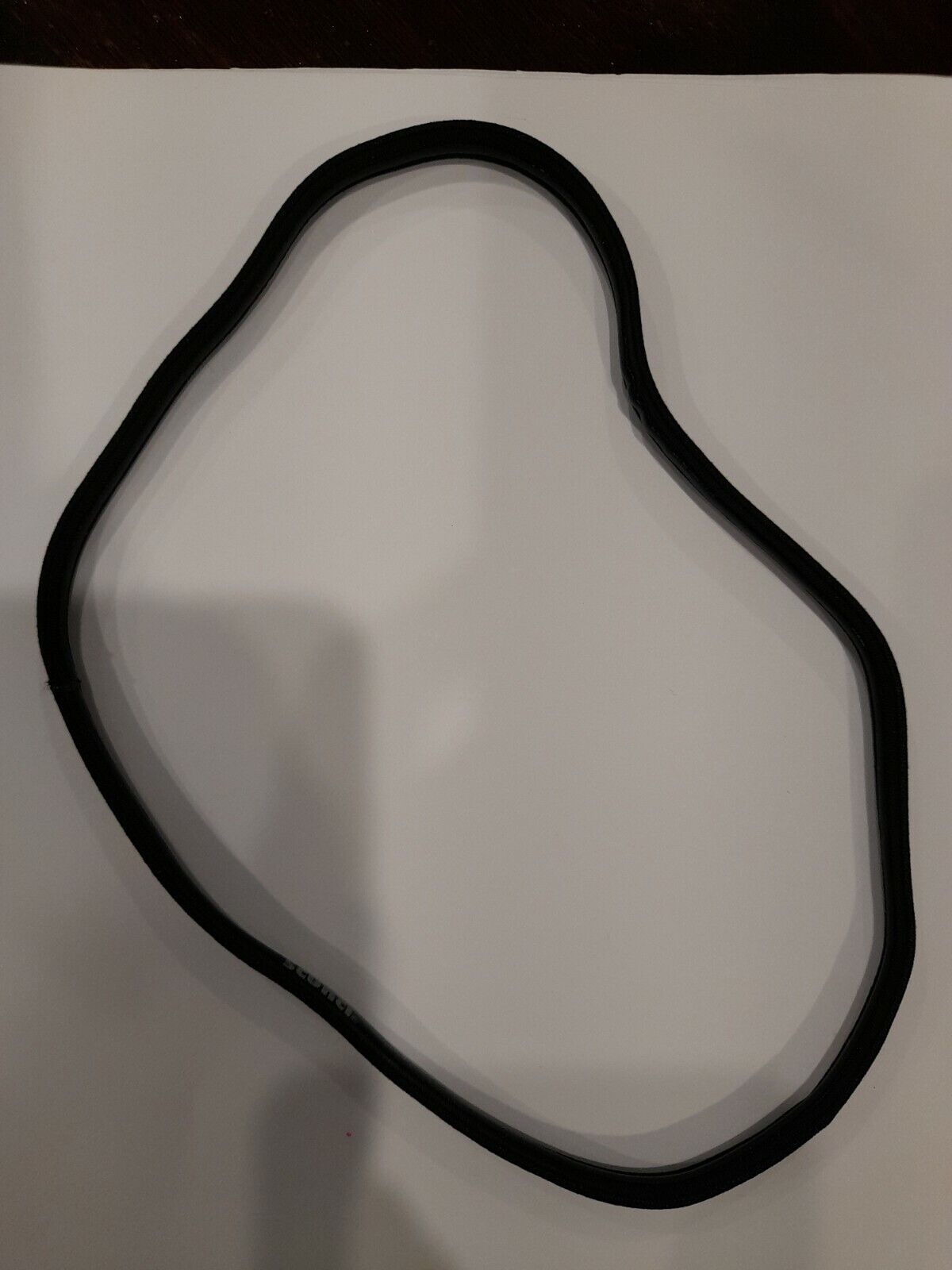 Scunci Elastic Thin Yoga Headband Sports Gym Rubber Hair Band BLACK