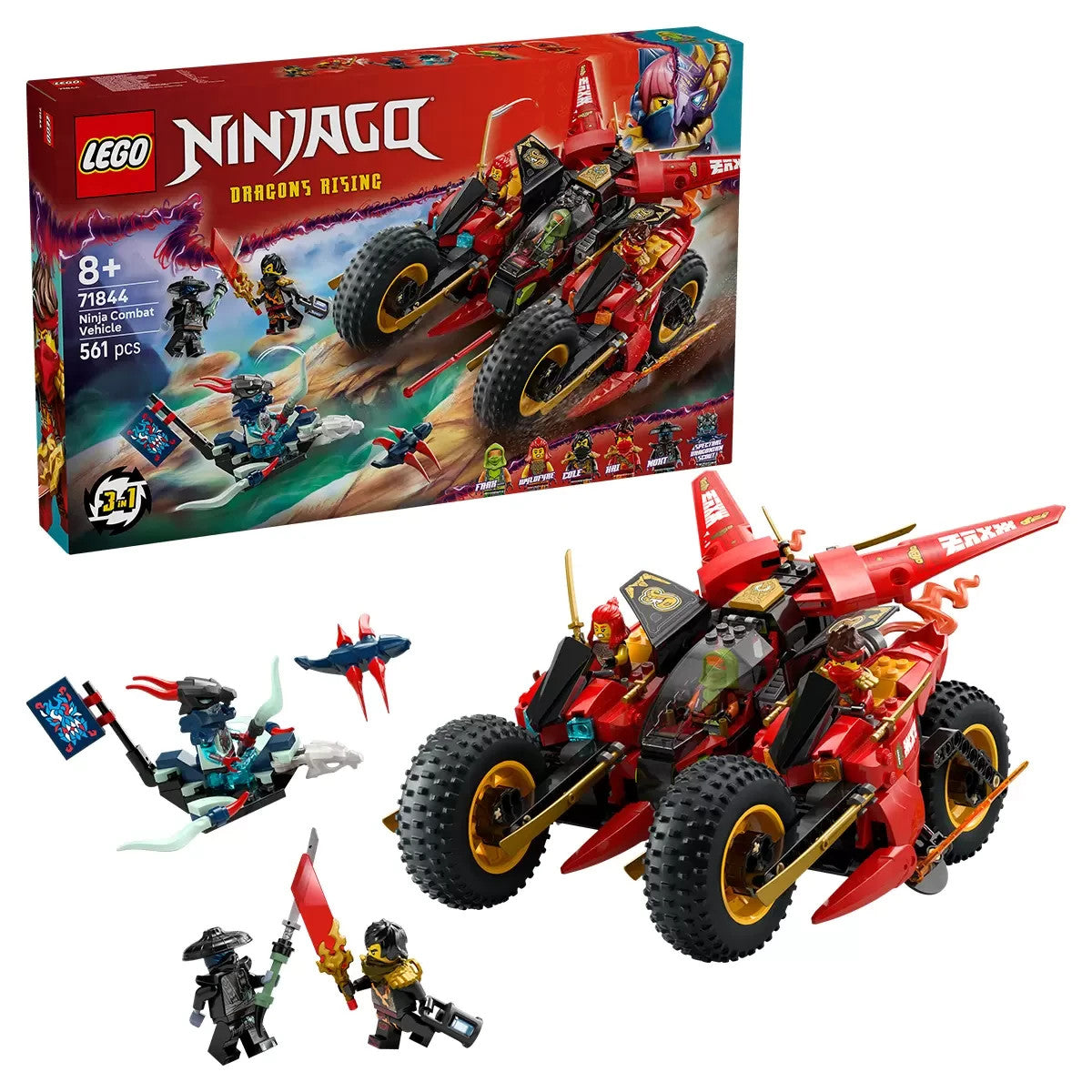 LEGO NINJAGO 71844: Ninja Combat Vehicle