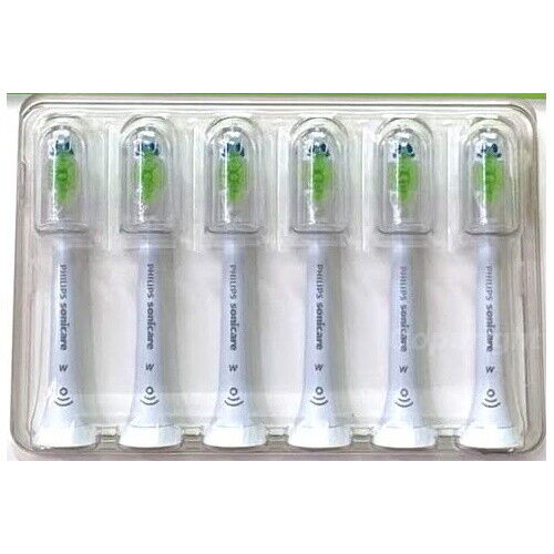 6x Genuine Philips Sonicare Optimal Toothbrush Replacement Tooth Brush Heads 