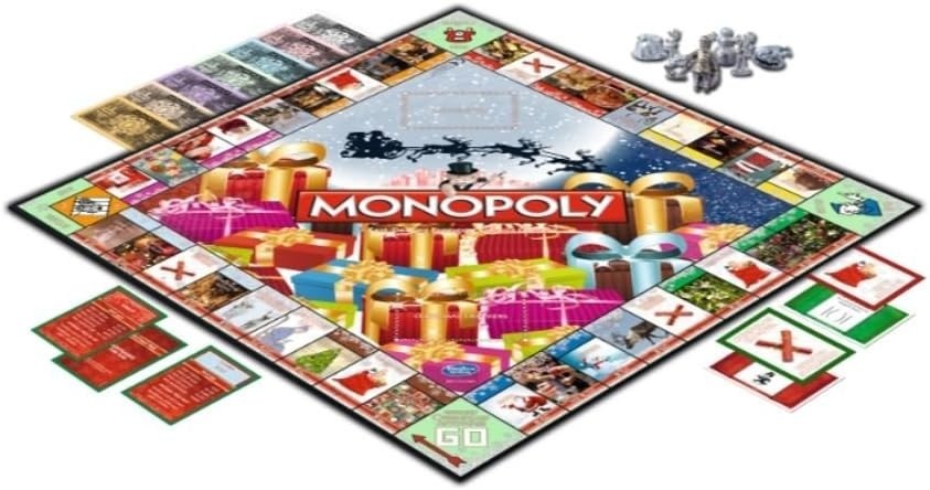 Christmas Monopoly Official Limited Special Edition Festive Family Board Game