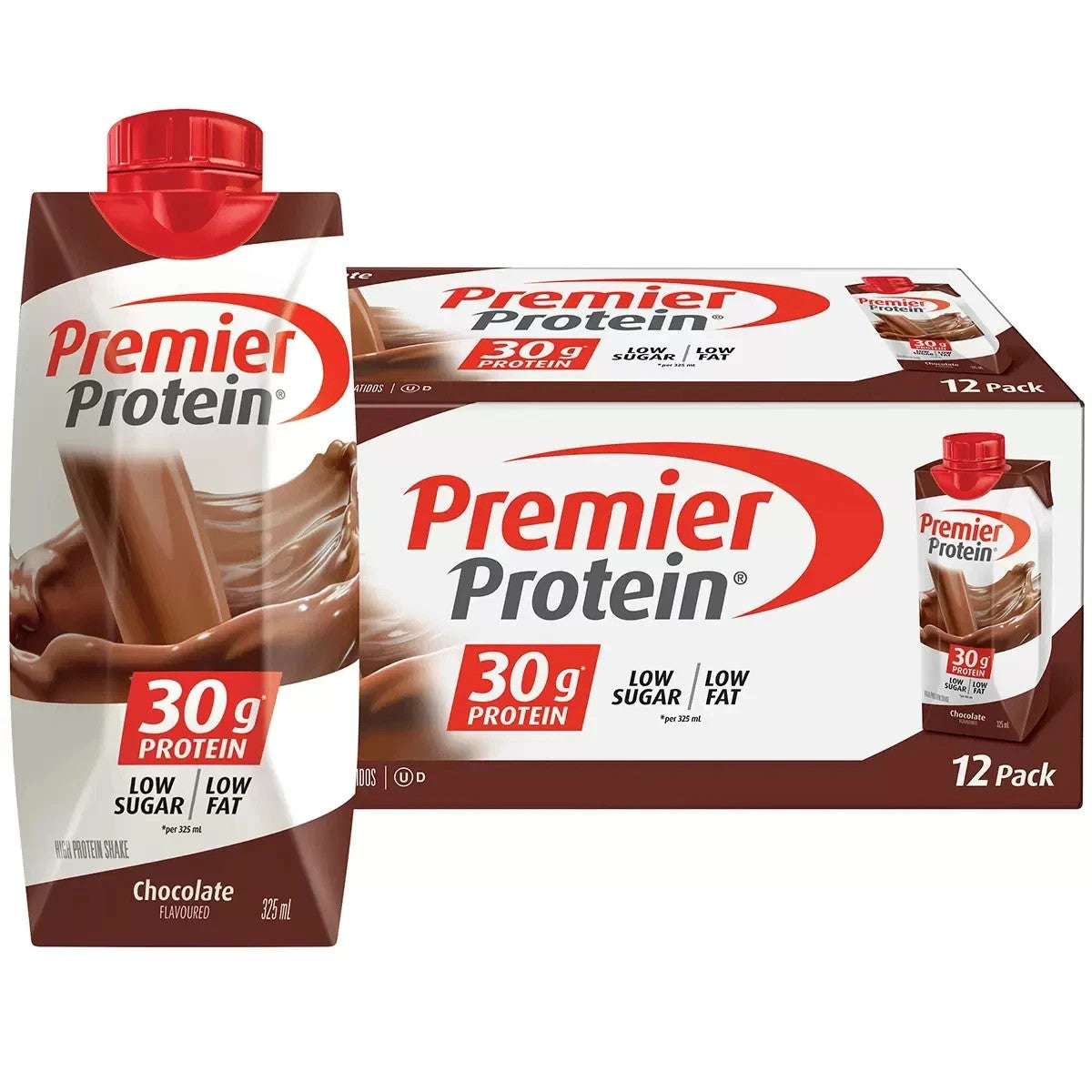 24 x Premier Protein Chocolate Protein Shake 325 ML - Low Fat | Low Sugar