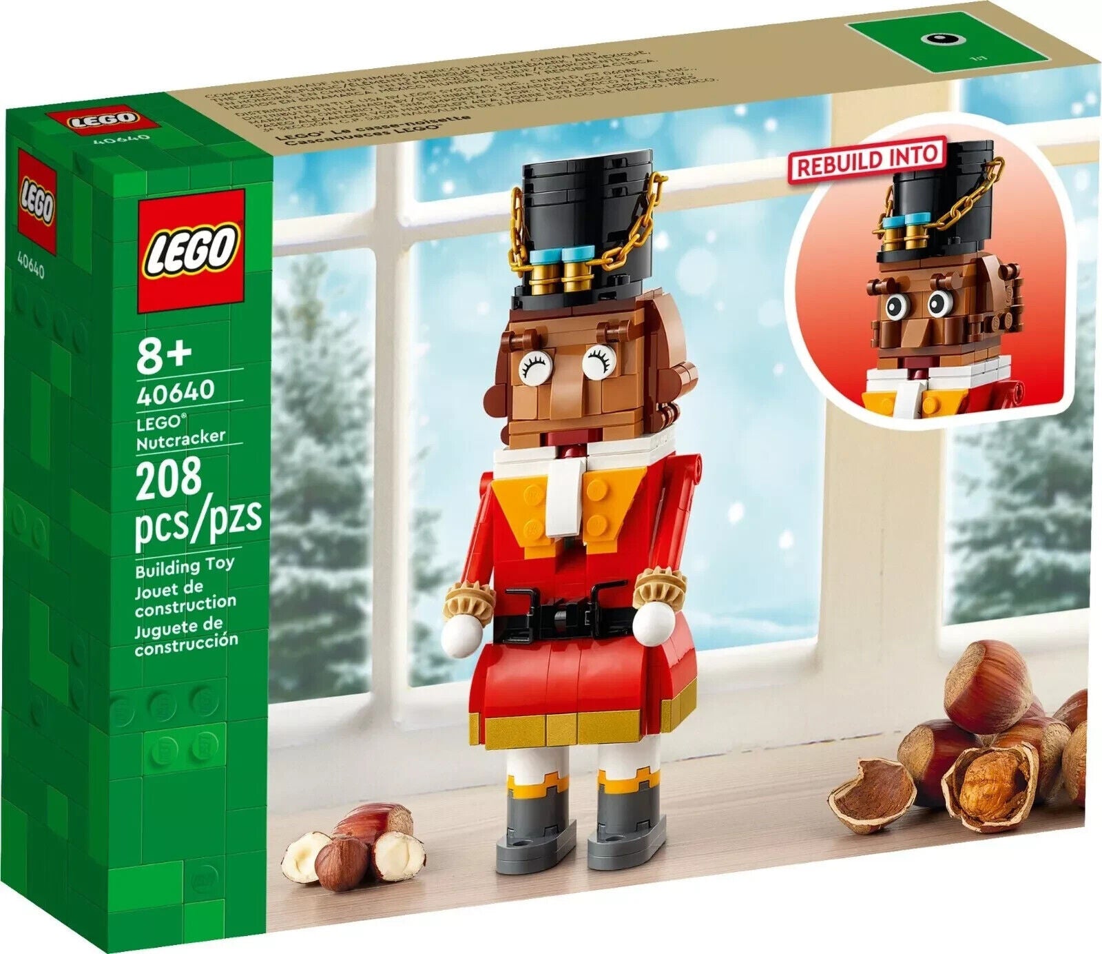 Lego Christmas 40640 Nutcracker Set Xmas Ornament Decoration New Sealed