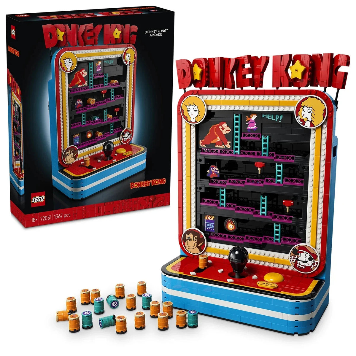LEGO 72051 Donkey Kong™ Arcade Brand New & Sealed AU STOCK