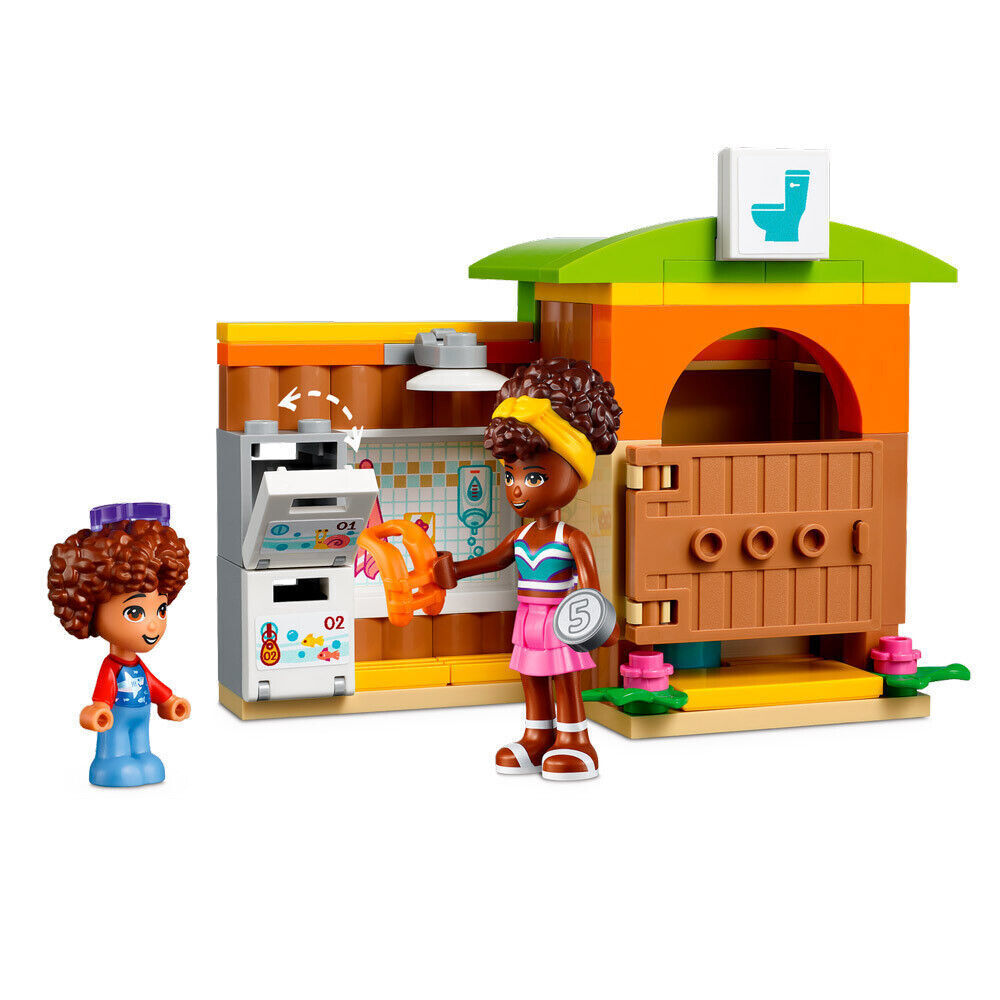 LEGO FRIENDS Water Park 41720 NEW Swimming Pool Slide Olivia Nandi Santiago