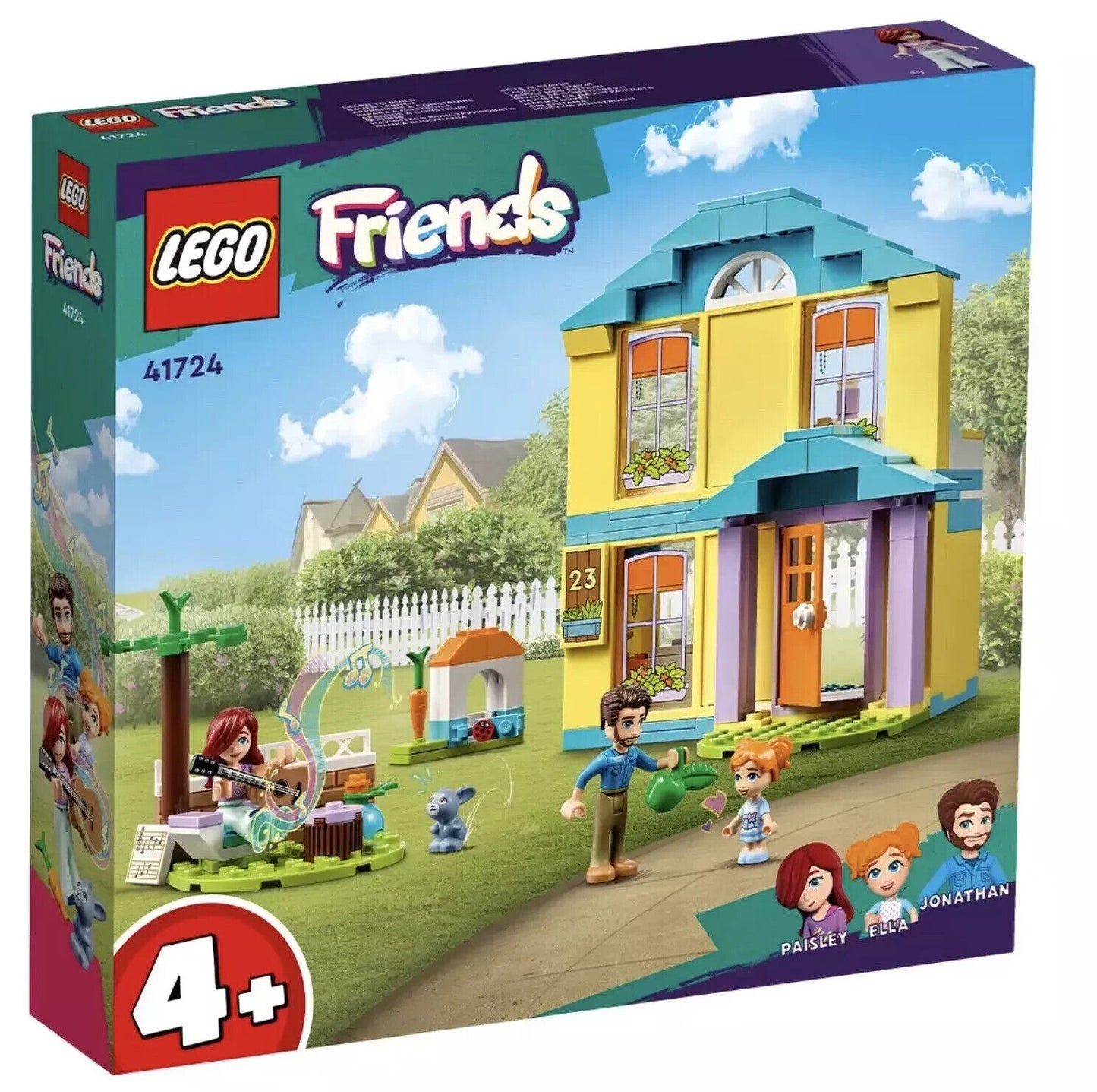 LEGO FRIENDS : Paisley's House (41724) Brand New