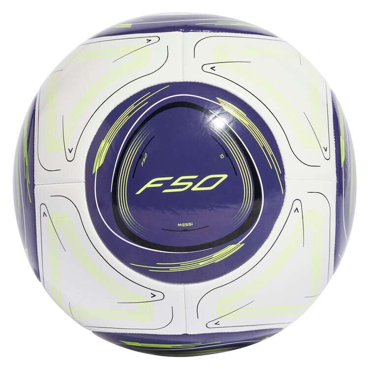 Adidas Messi F50 Club Football Size 3 4 5 TPU Soccer Ball Purple BALL