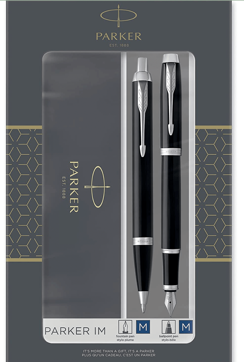 Parker IM Duo Ballpoint Fountain Pen Gift Set