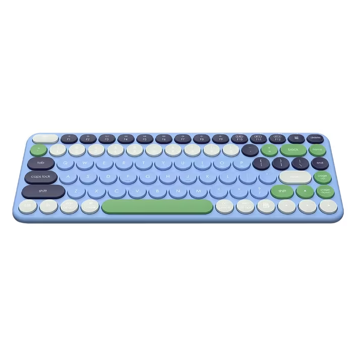 Otto Geometric Compact Wireless Keyboard Windows PC MAC OS Android IOS